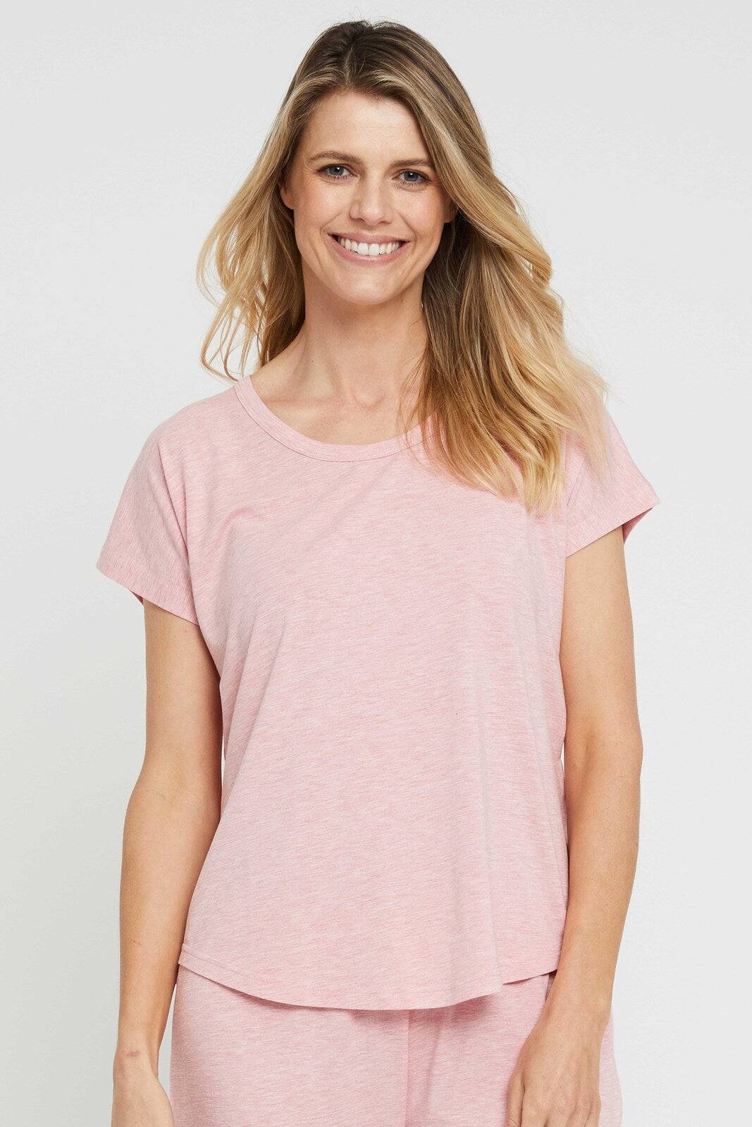 Lounge Tee - Rose