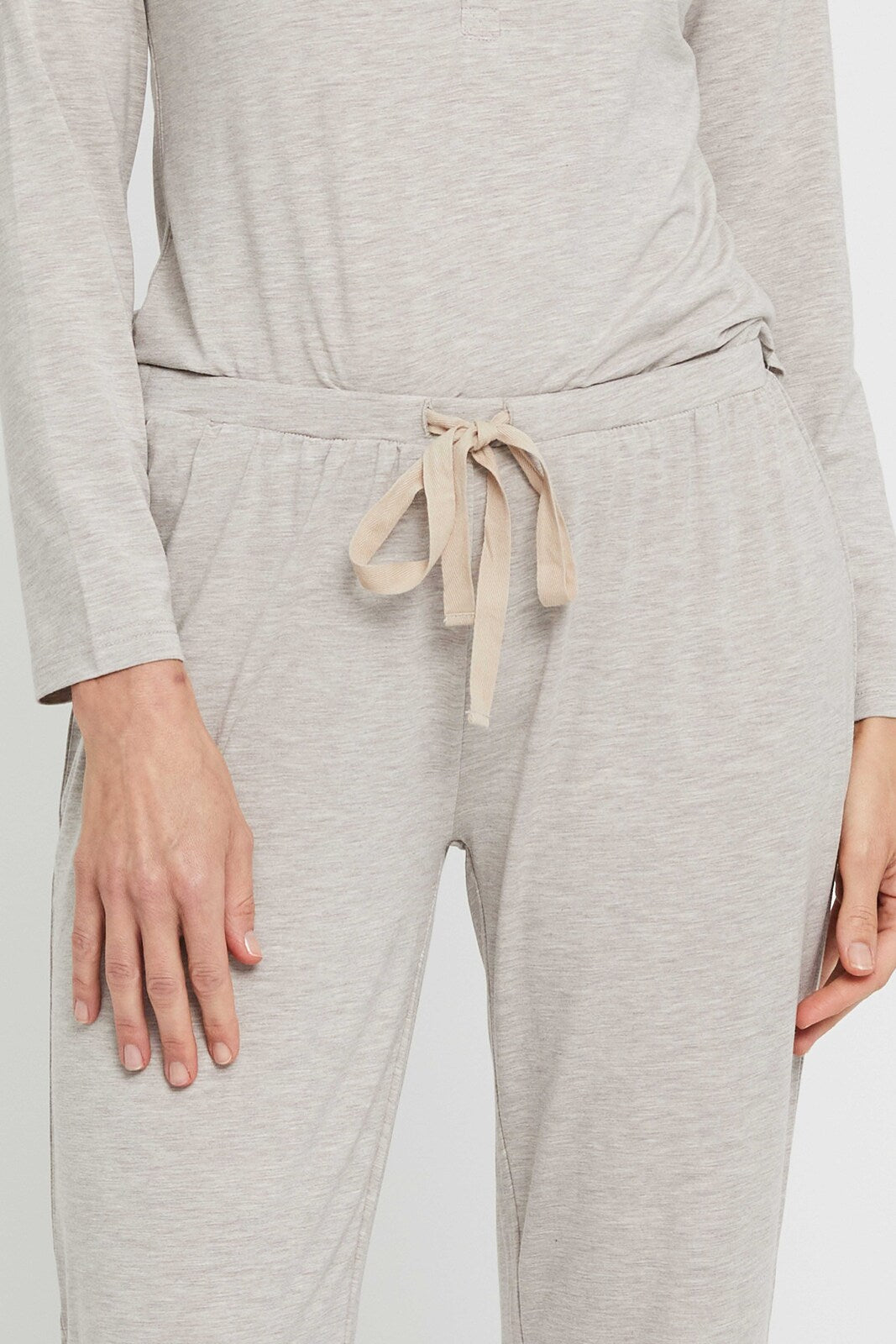 3/4 PJ Pant - Oatmeal