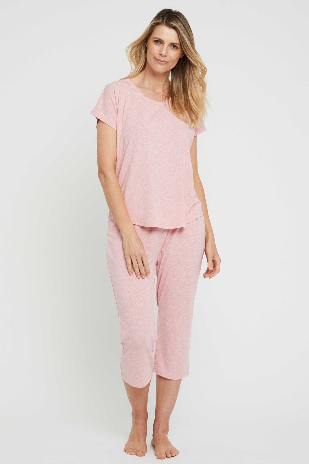 3/4 PJ Pant - Rose