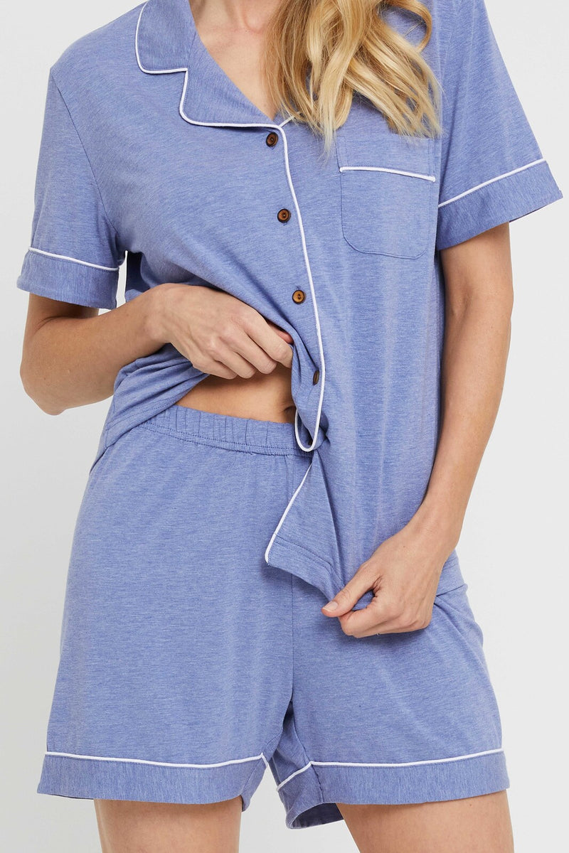 Ladies Pyjama Set - Lavender | Bamboo Body