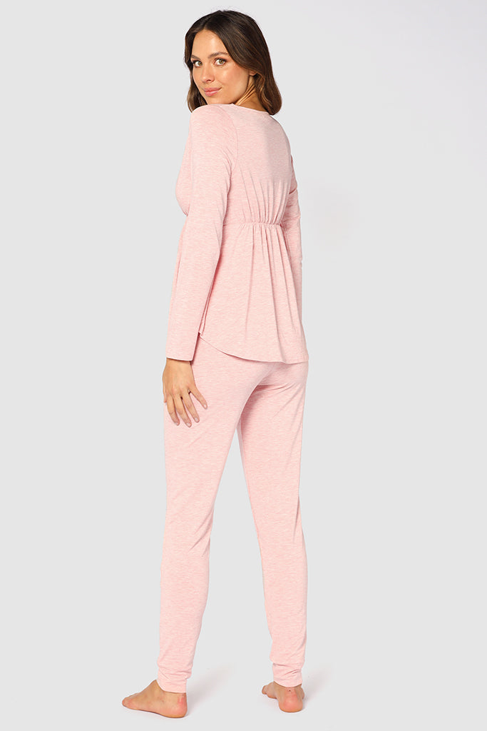 PJ Slouch Pant - Rose